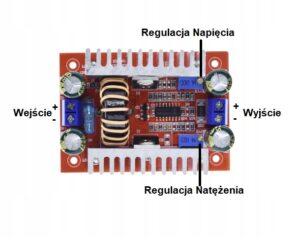 Przetwornica Zasilacz 400W 12A STEP-UP DC-DC - obrazek 2
